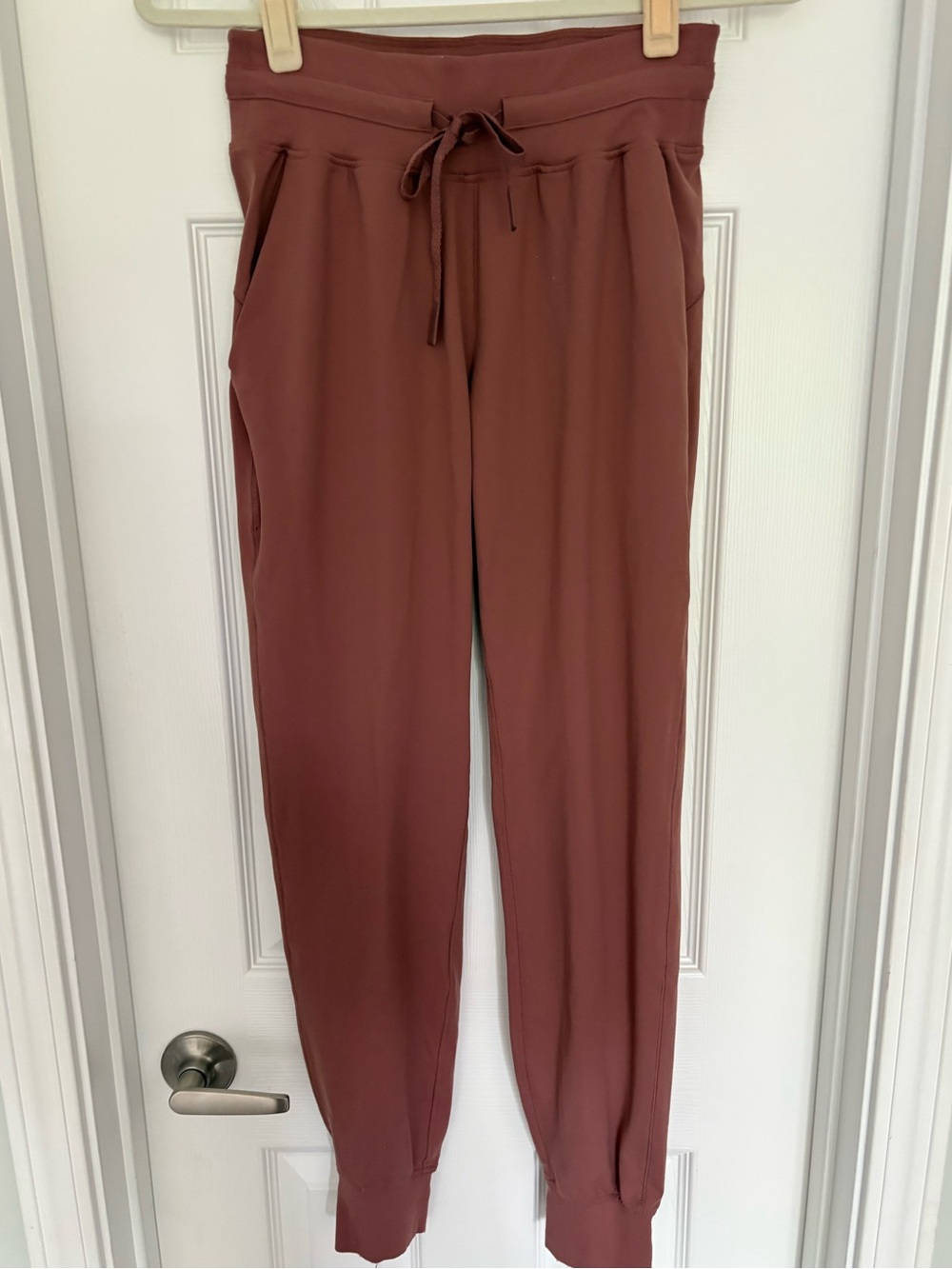 Lululemon Ready to Rulu Jogger Terracotta Rose Pink High Rise Pants Size 6